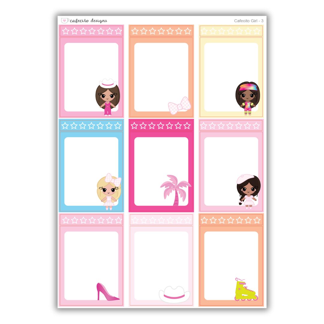 Cafecito Girl - Standard Vertical Bundle