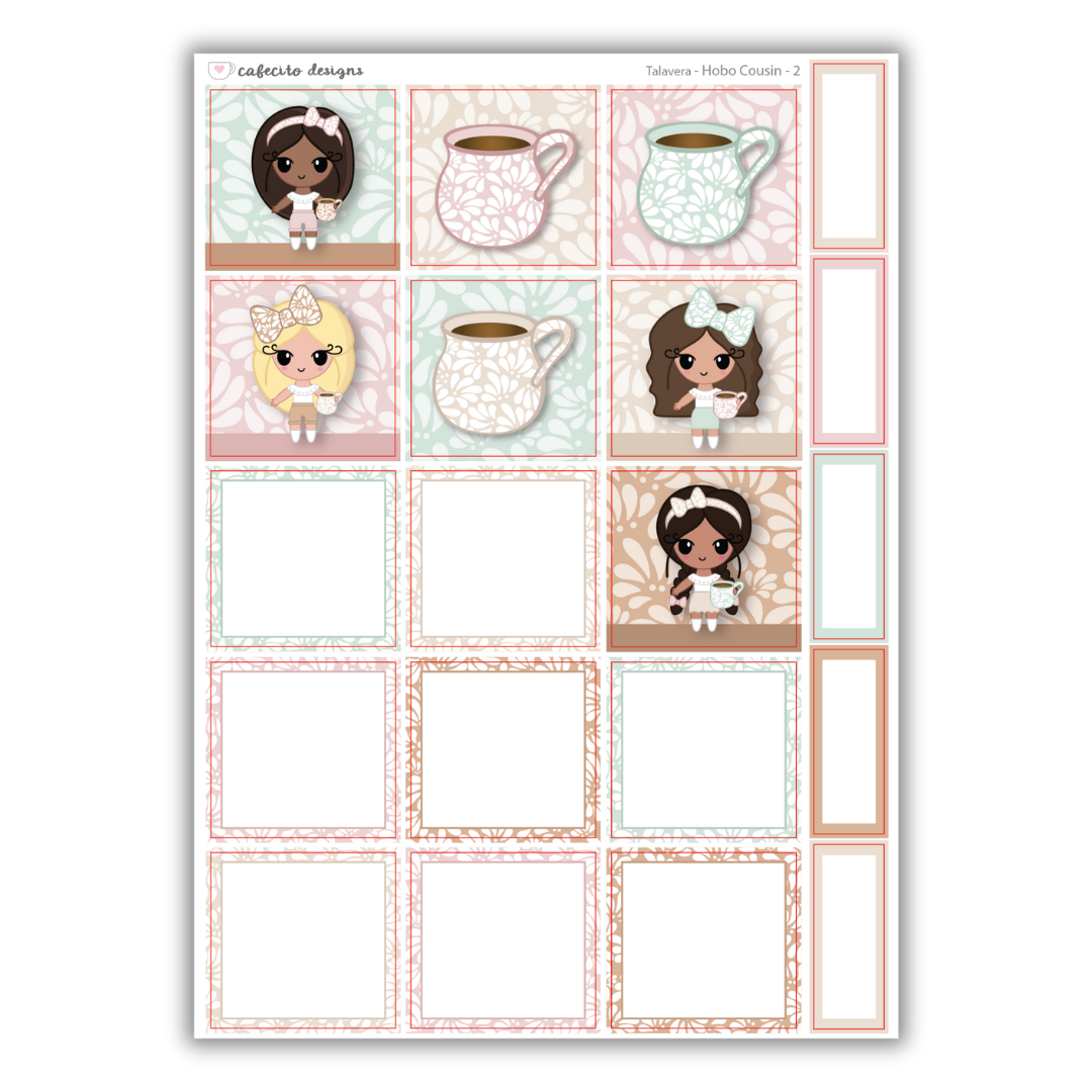 Talavera - Hobonichi Cousin Functional Stickers