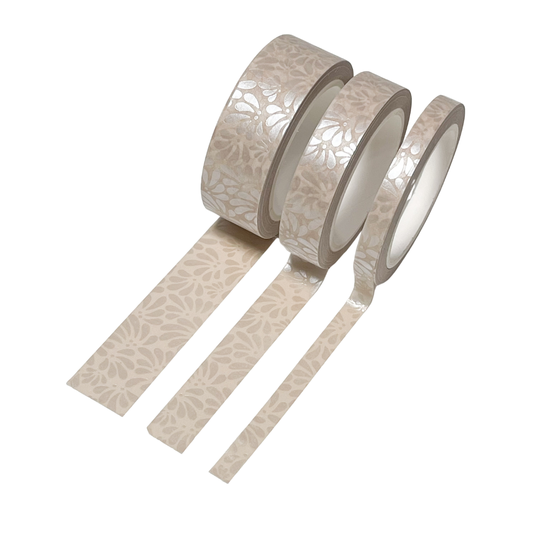 Talavera - Washi Tape Set - Light Cream