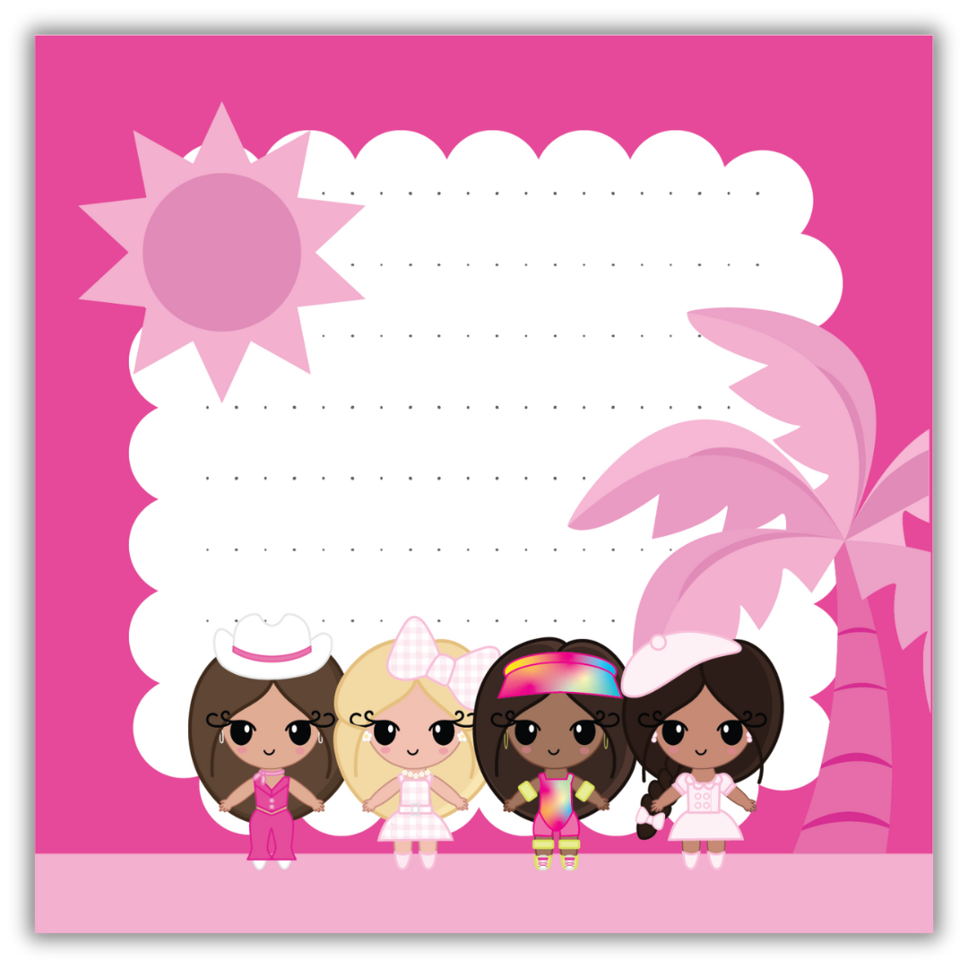 Cafecito Girl - Sticky Notes