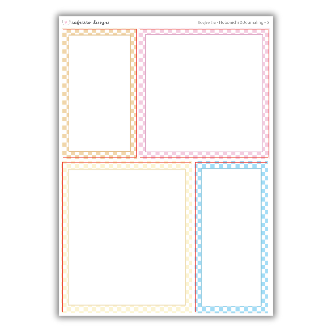 Boujee Era - Hobonichi Weeks Functional Stickers
