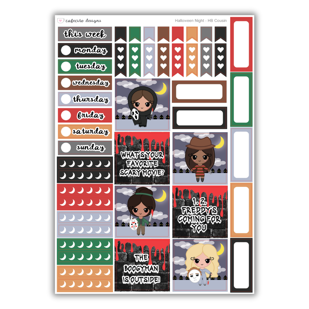 Halloween Night - Hobonichi Cousin