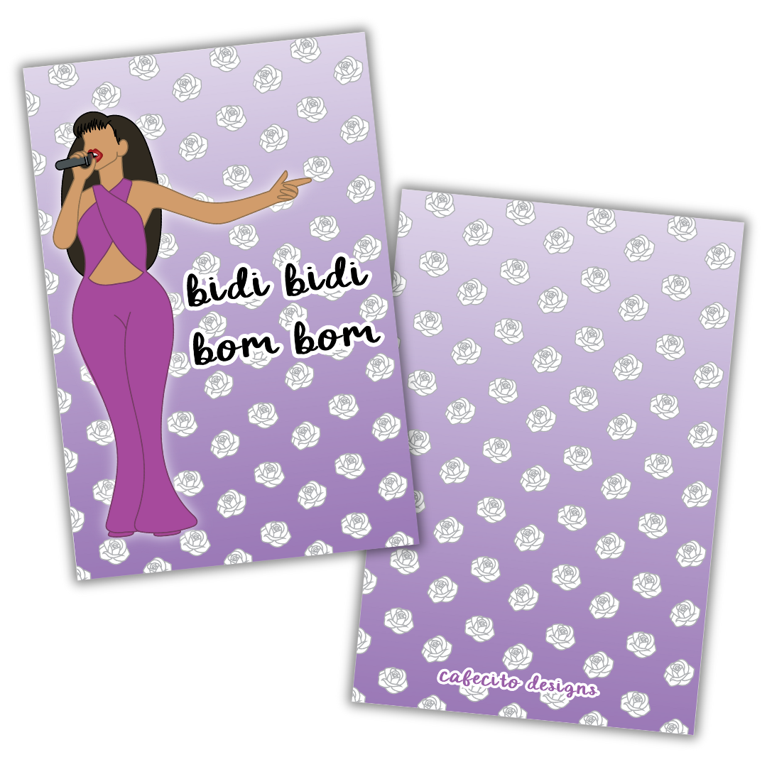 Bidi Bidi Bom Bom - Reusable Sticker Book