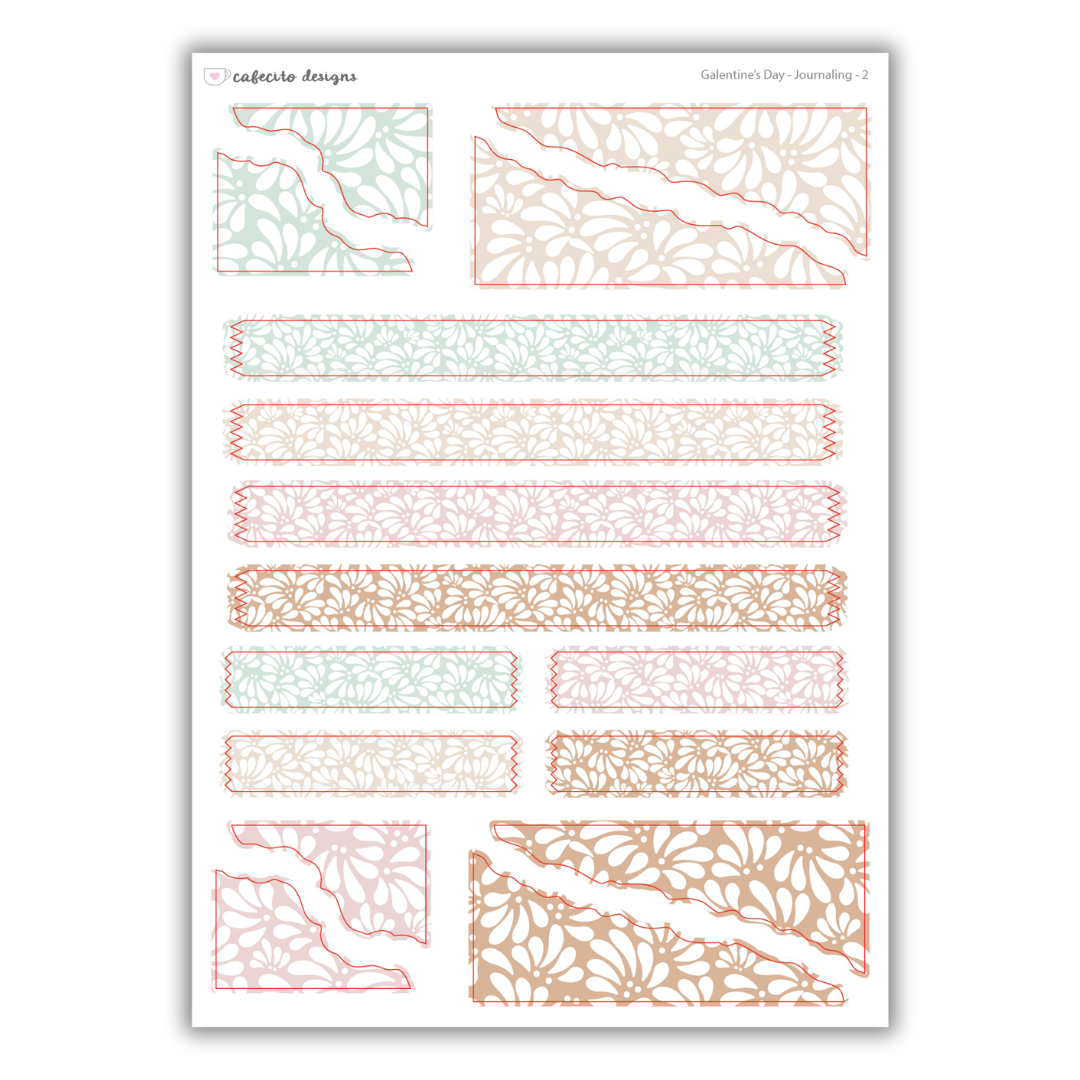 Talavera - Hobonichi Cousin Functional Stickers