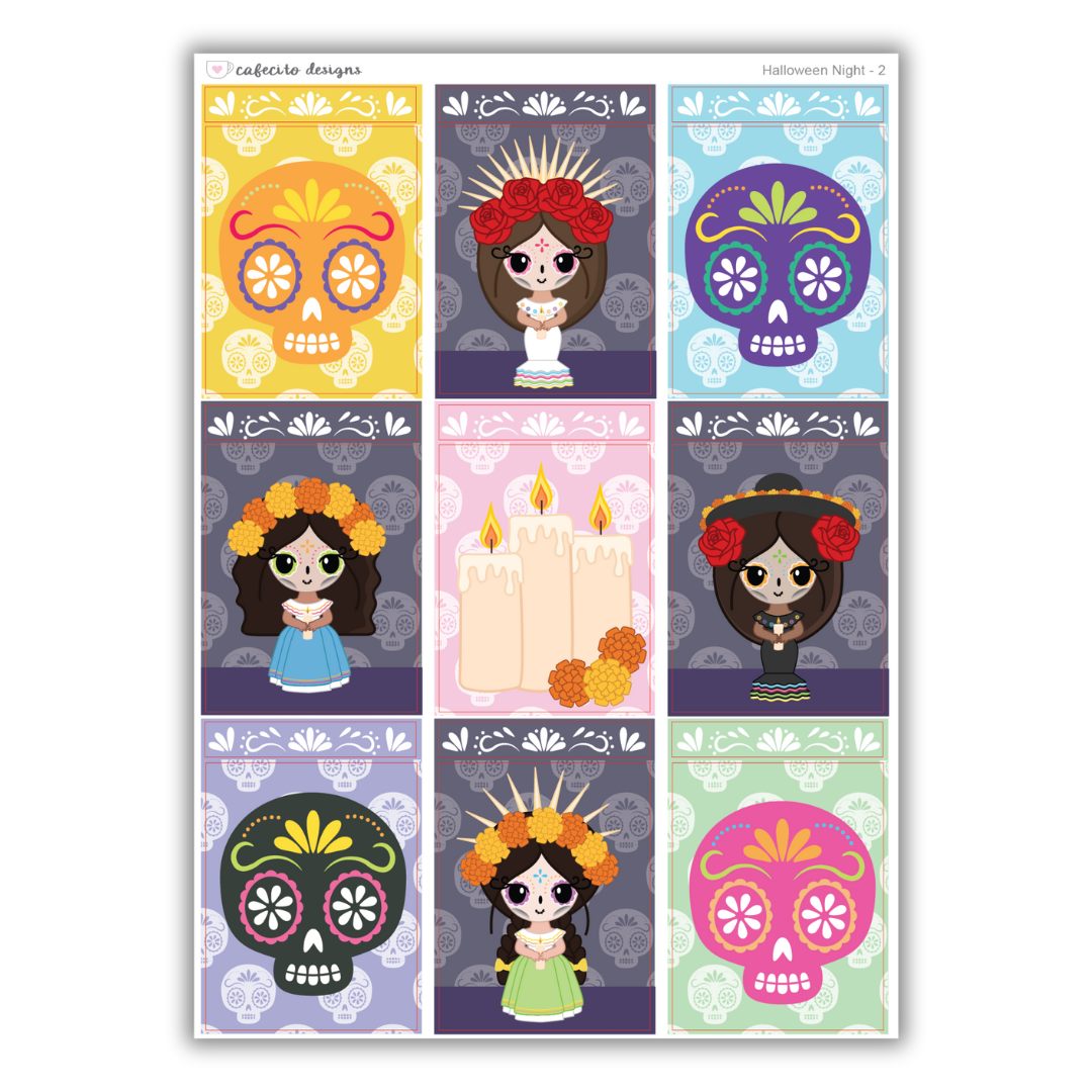 Dia de los Muertos - Full Box with Deco 2