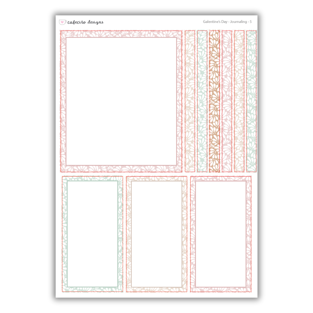 Talavera - Journaling Functional Stickers