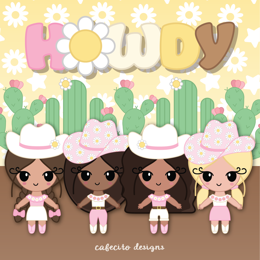 Howdy - Stickers ONLY