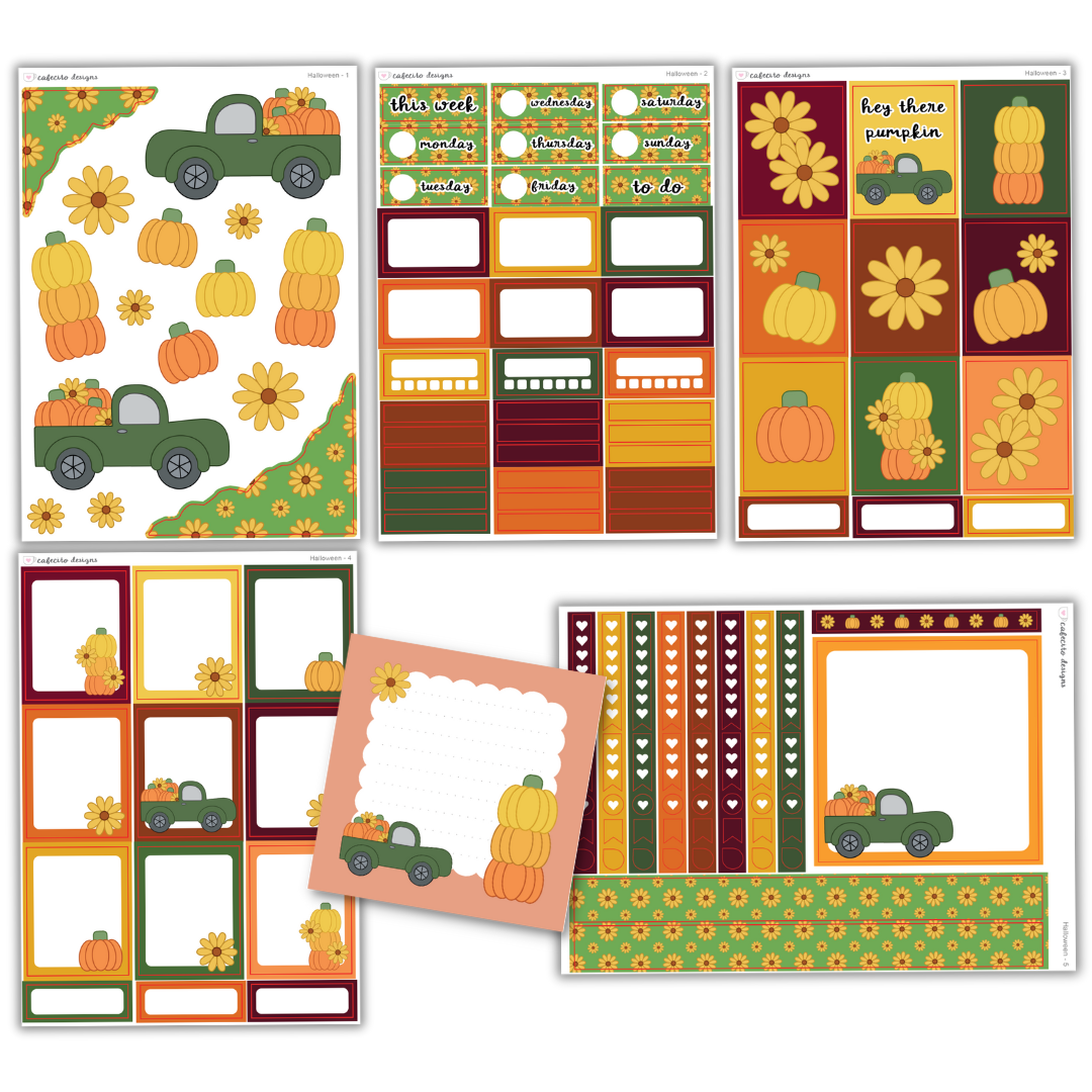 Fall Vibes - Sticker Kit