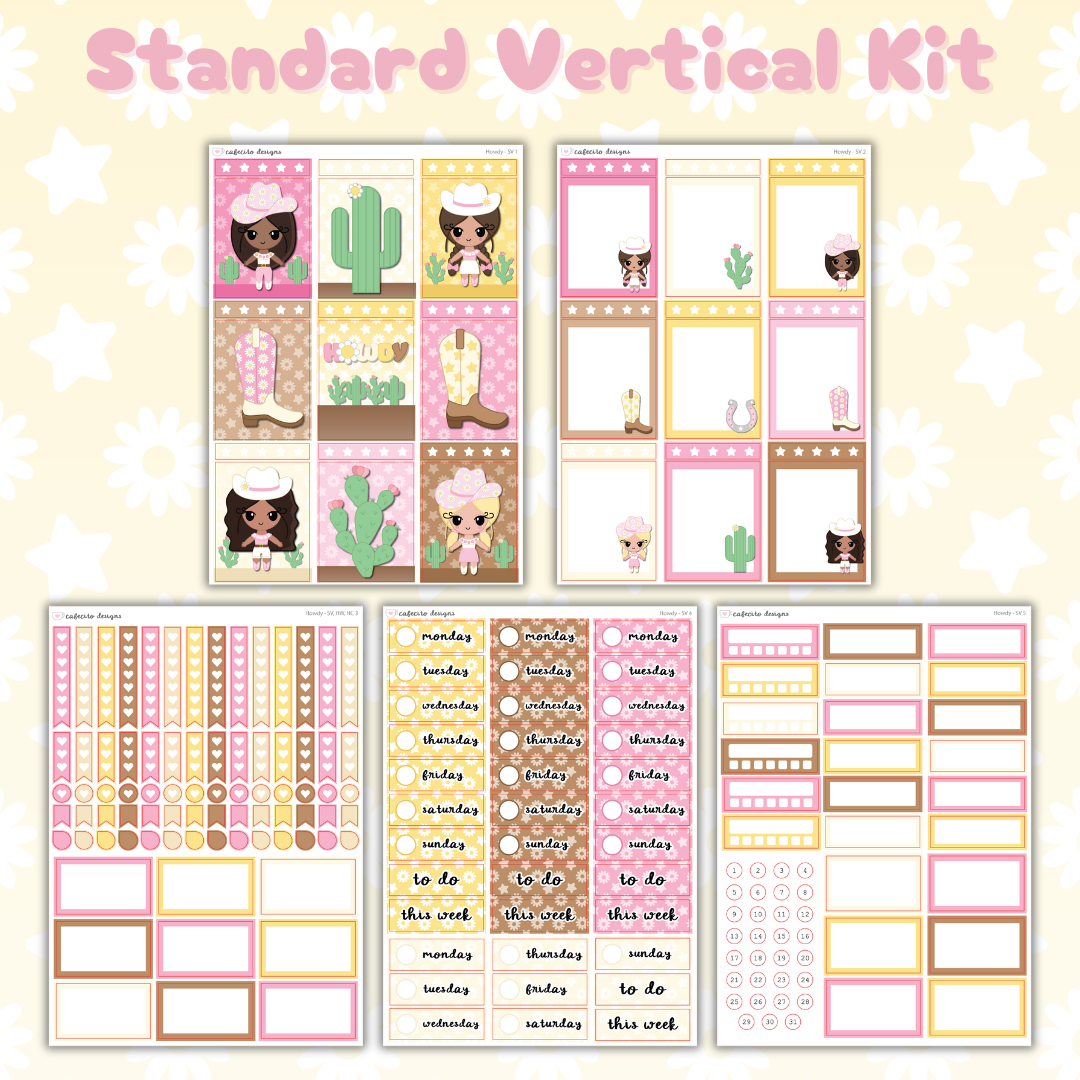 Howdy - Stickers & Washi
