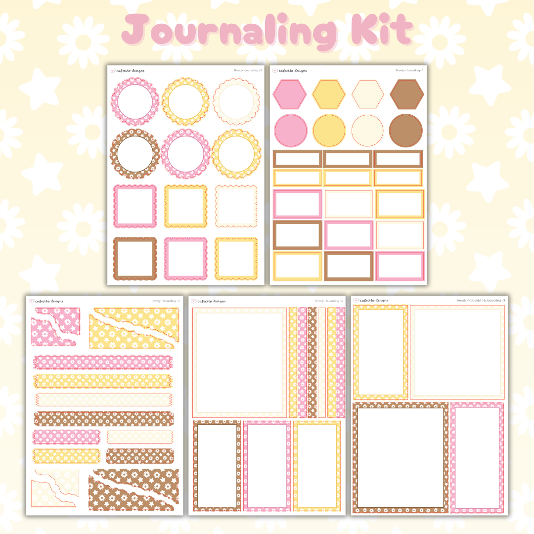 Howdy - Stickers & Washi
