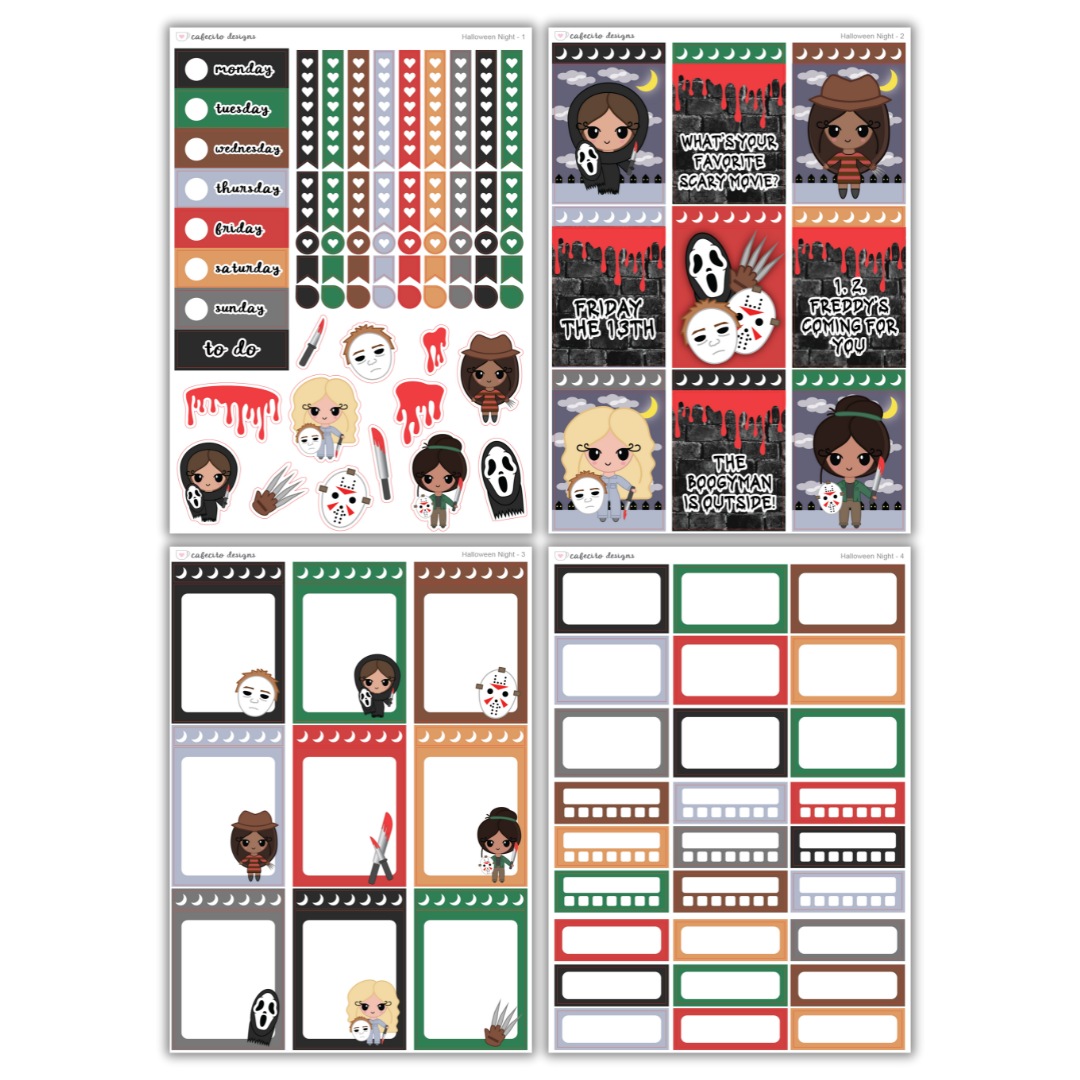 Halloween Night - Standard Vertical Bundle