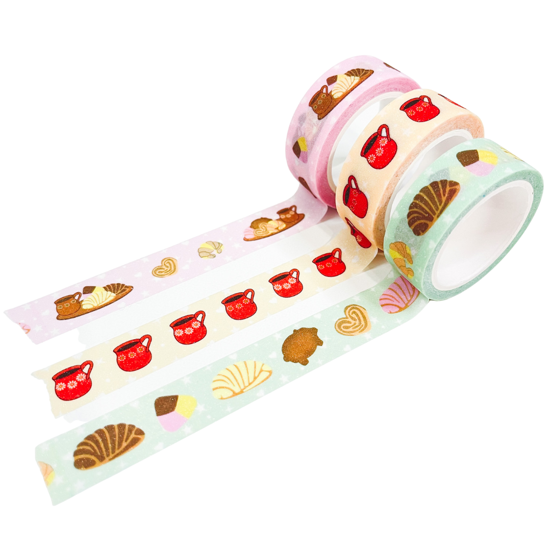 Pan y Cafecito - Glitter Washi Tape