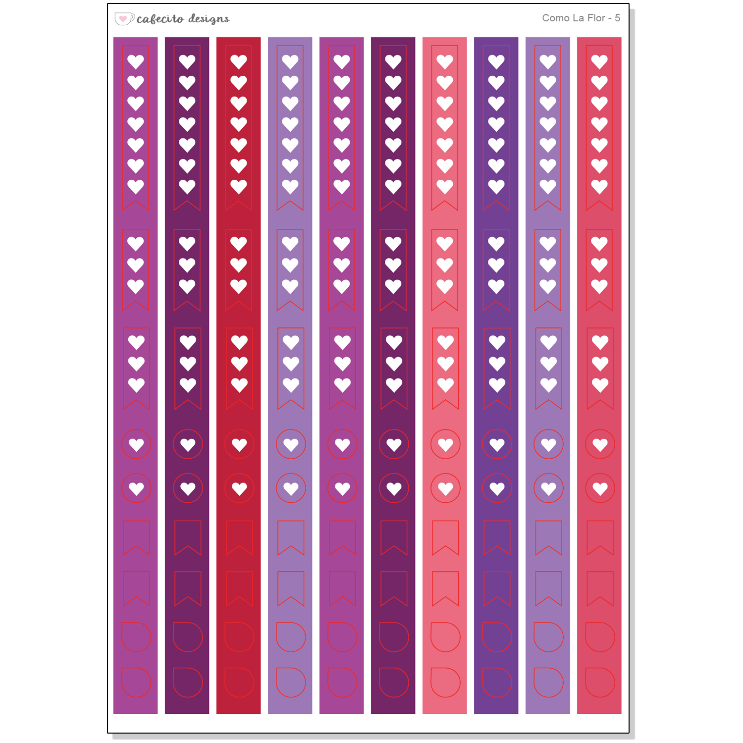 Como La Flor - Functional Stickers