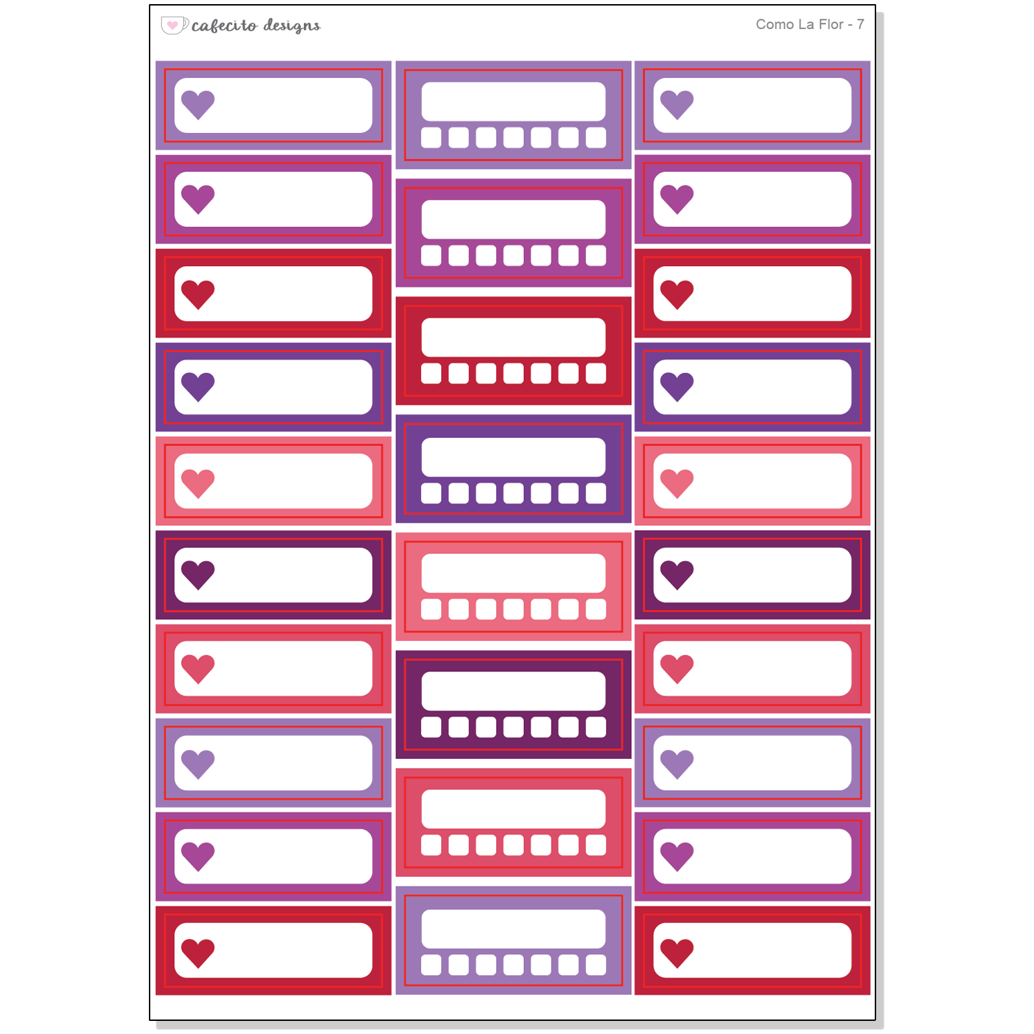Como La Flor - Functional Stickers