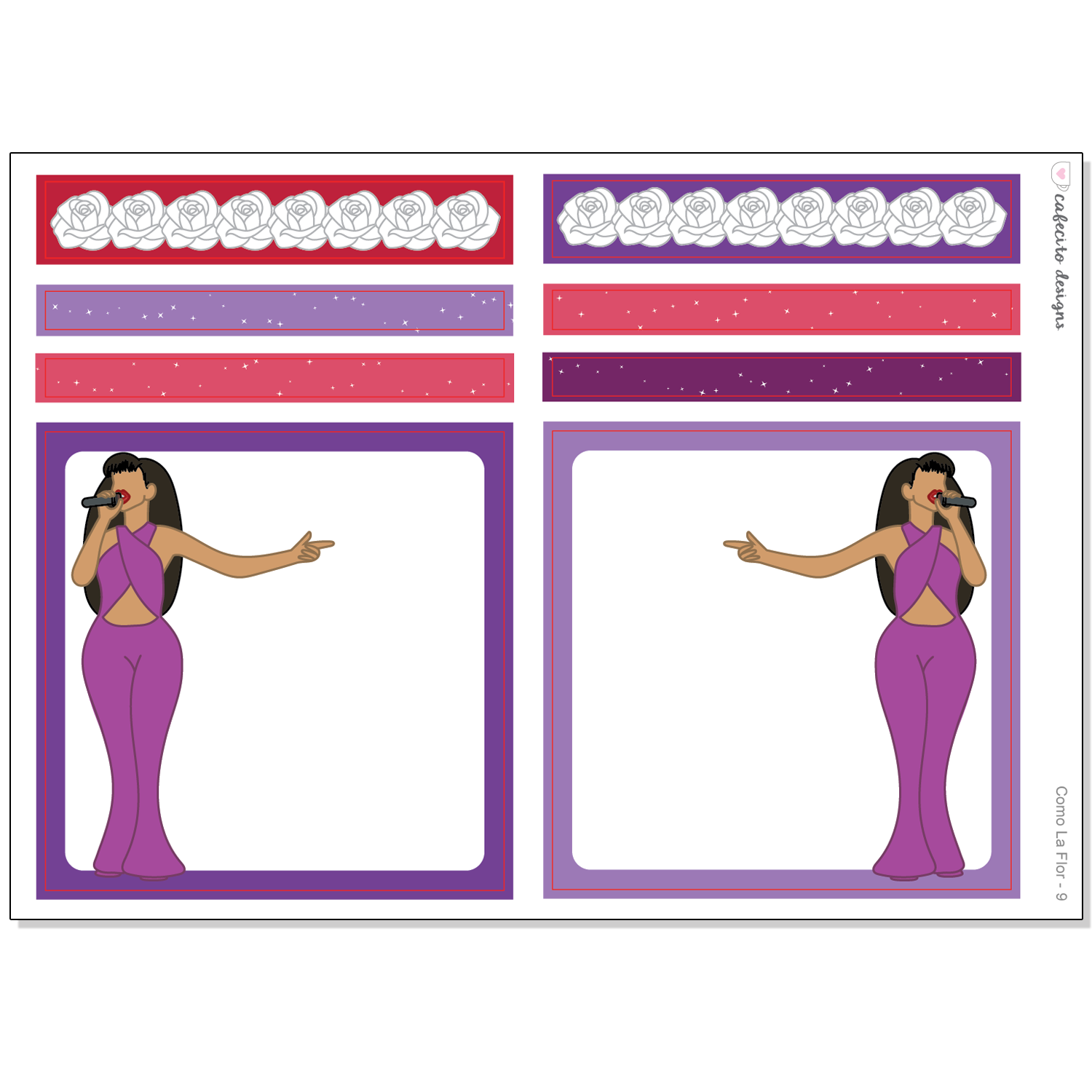 Como La Flor - Functional Stickers