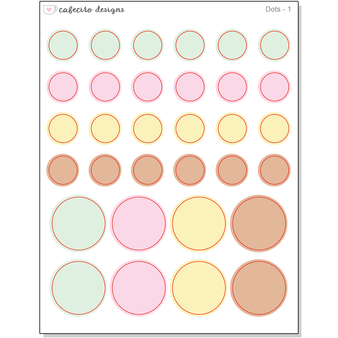 Pan y Cafecito - Washi Sticker Sheet