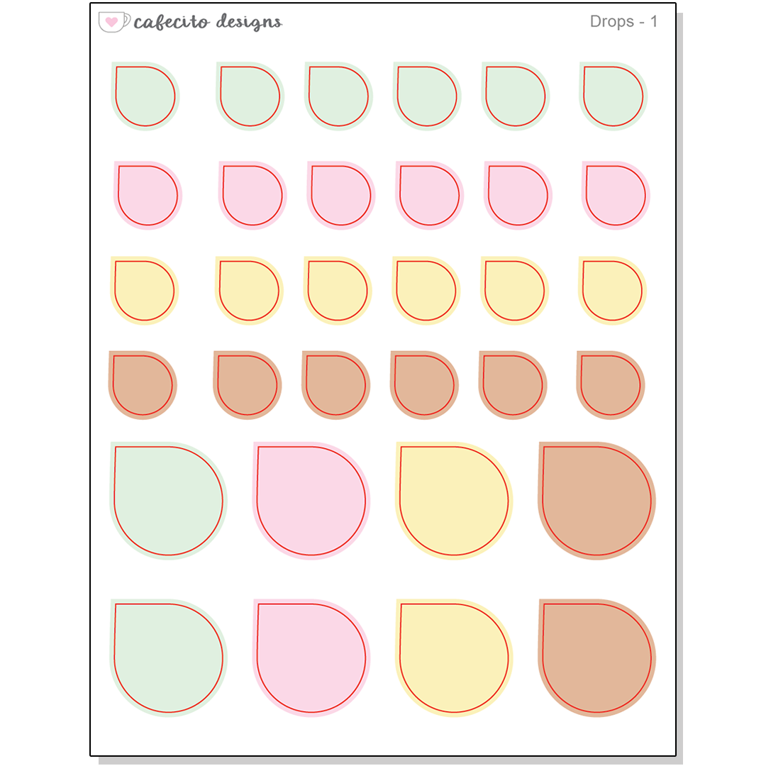 Pan y Cafecito - Washi Sticker Sheet