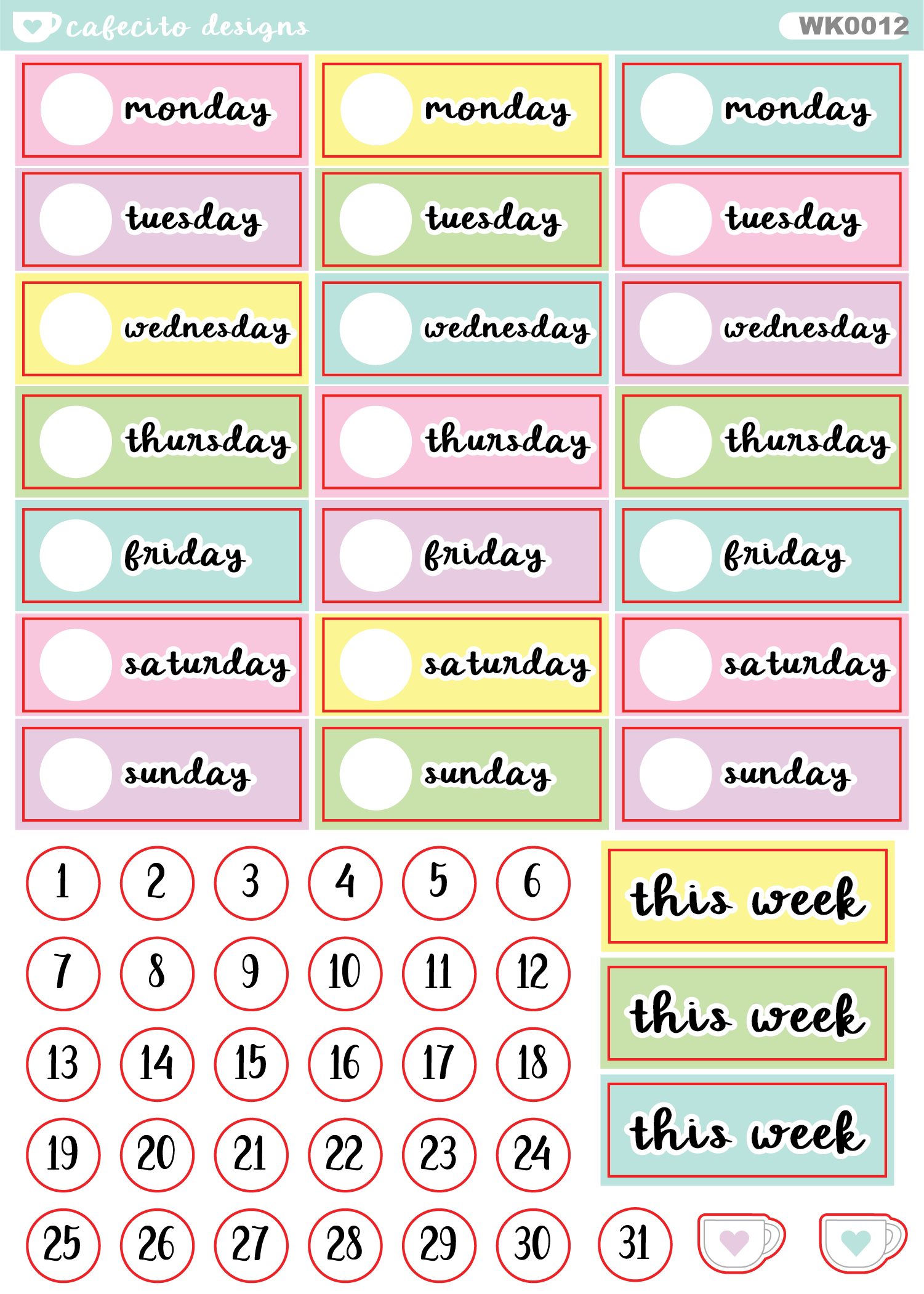 Hippity Hoppity - Functional Stickers