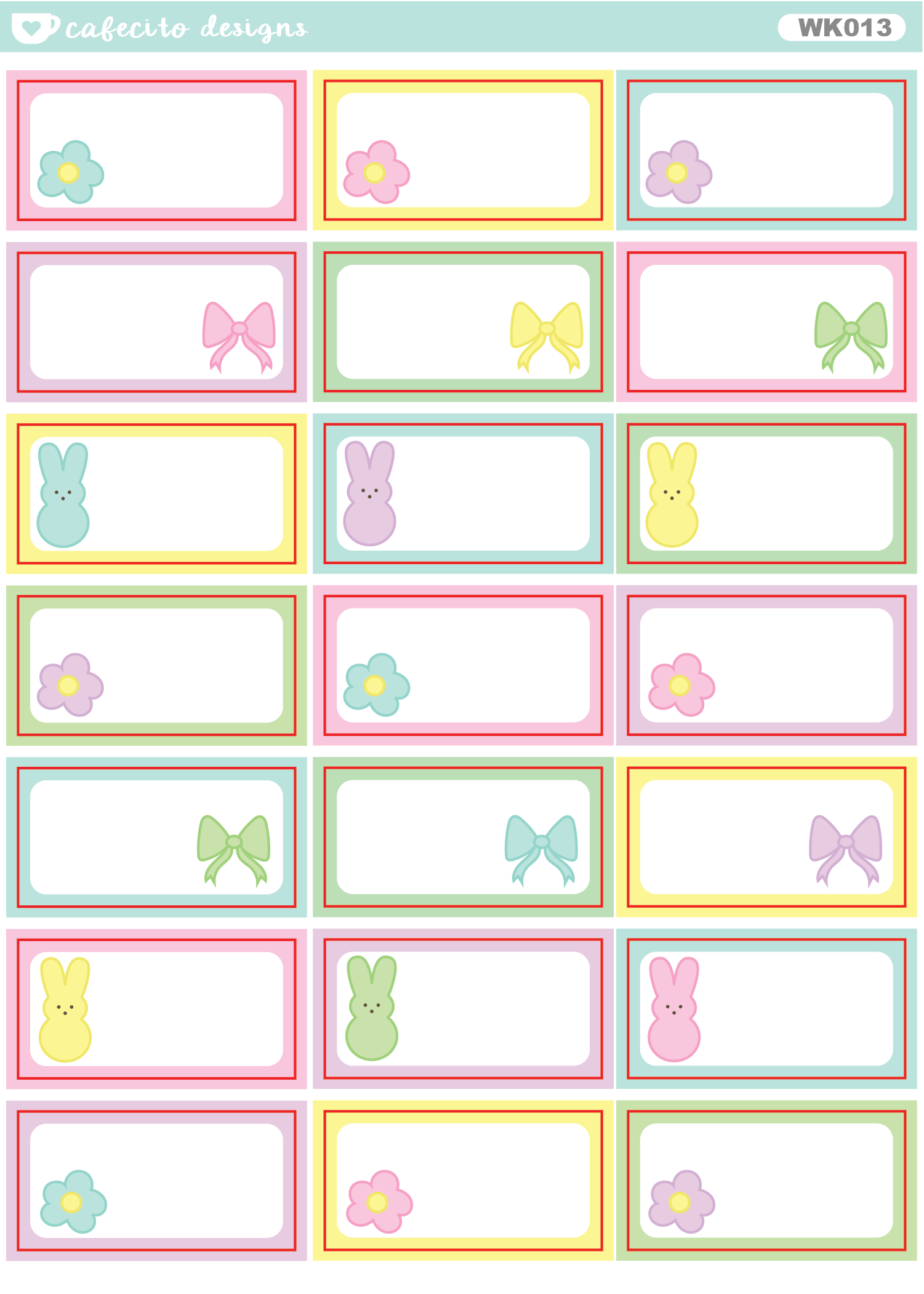 Hippity Hoppity - Functional Stickers