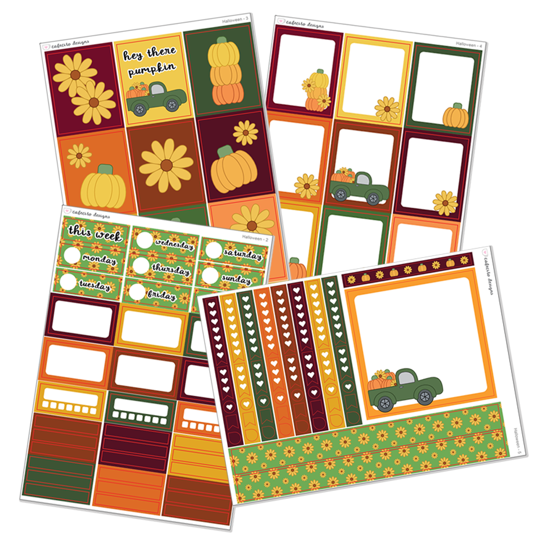 Fall Vibes - Functional Stickers