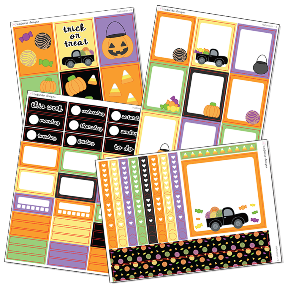 Halloween - Functional Stickers