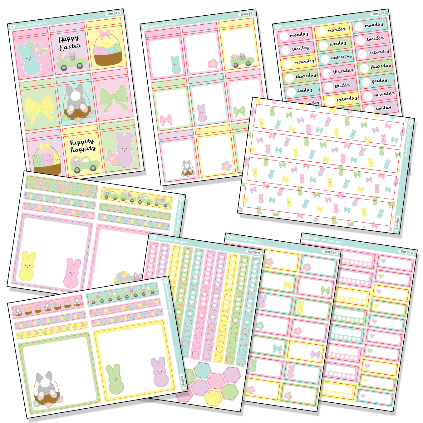 Hippity Hoppity - Functional Stickers
