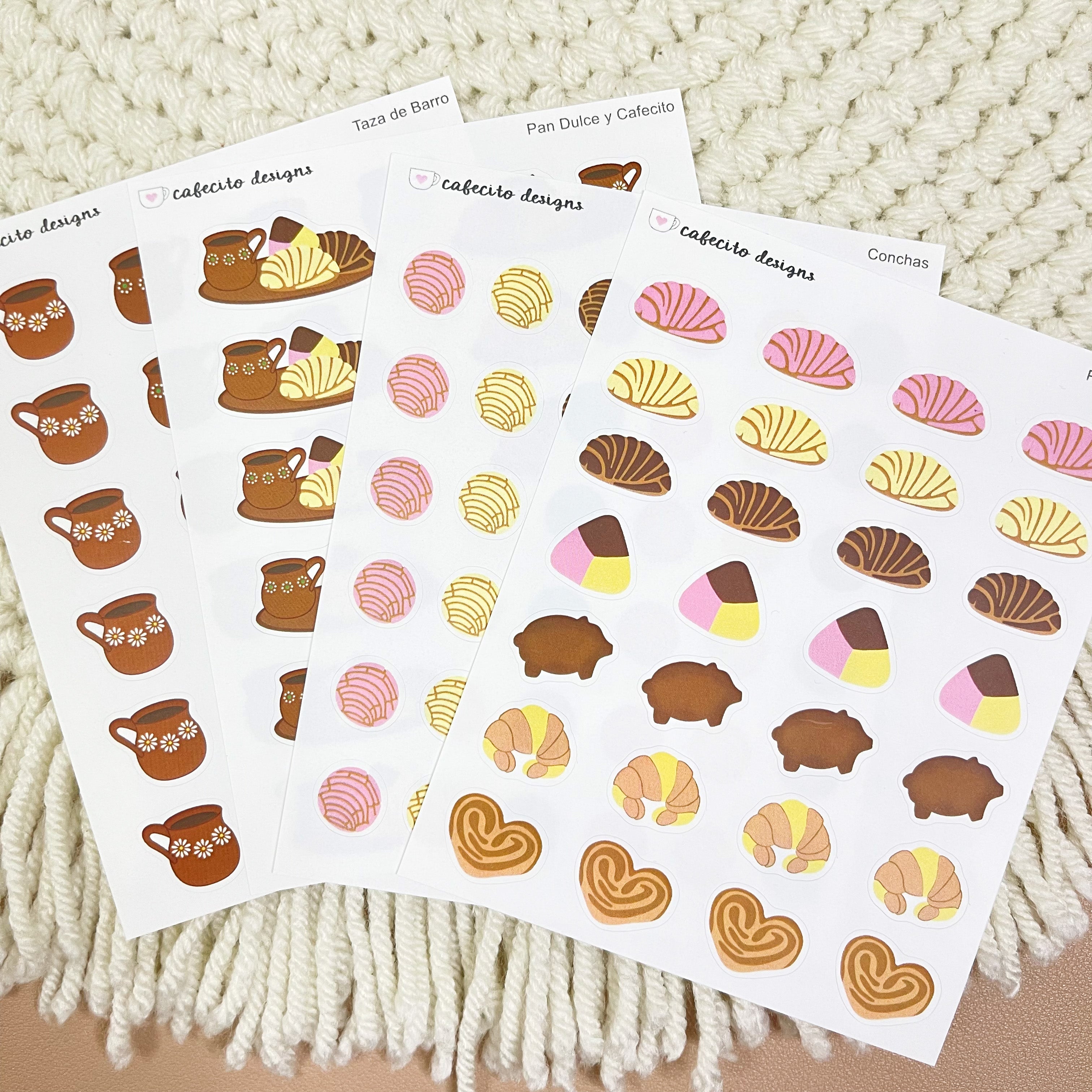 Conchas - Mini Deco Sticker Sheet