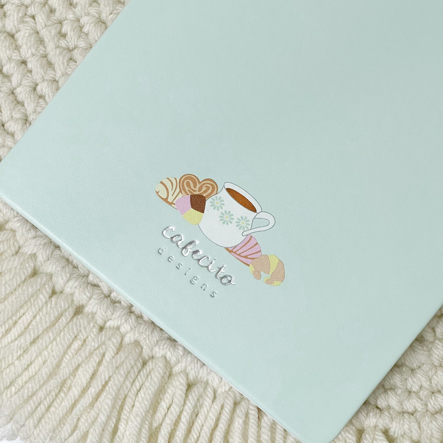 Mint - Pan Dulce Vegan Leather Notepad