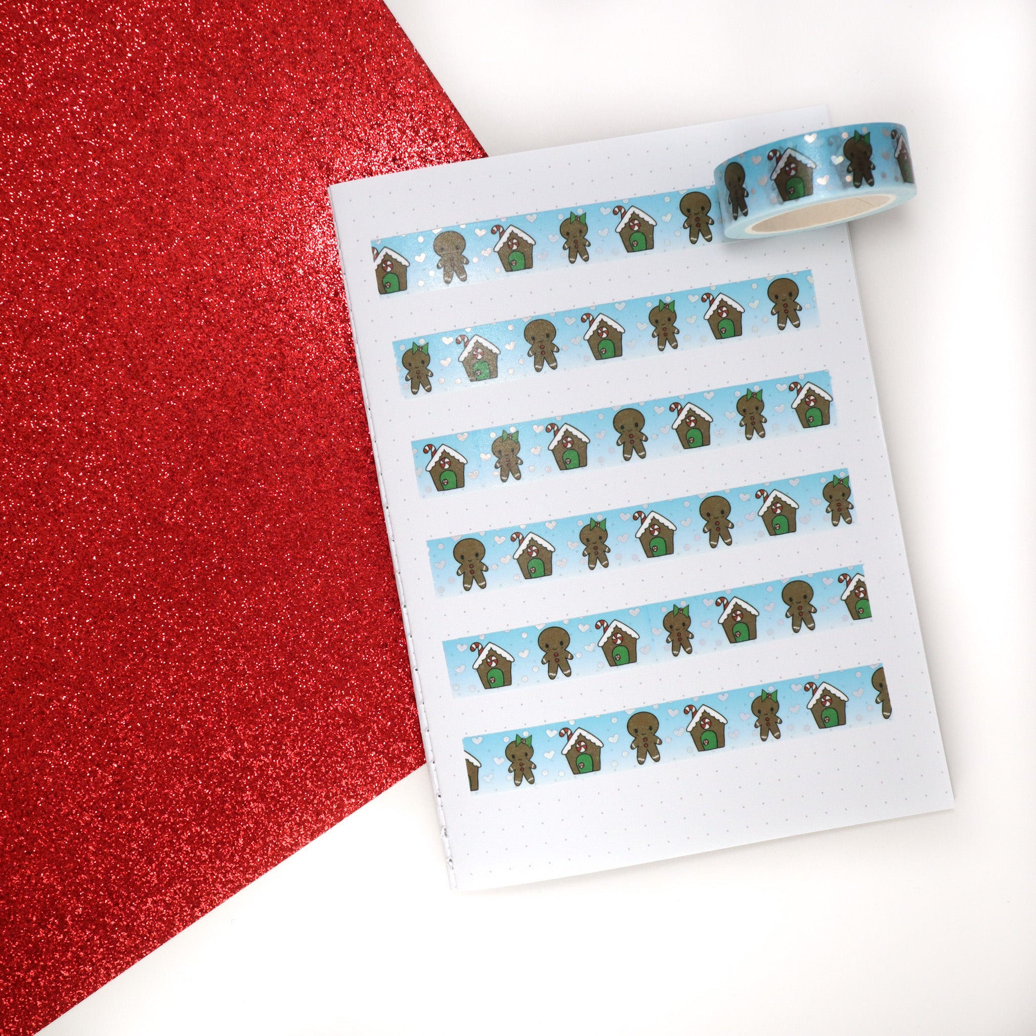 Christmas Gingerbread Washi Tape