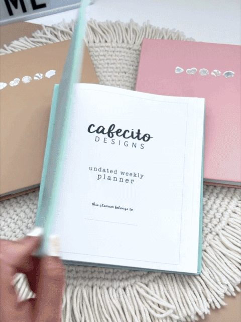Pan Dulce - A5 Wide Undated Planner
