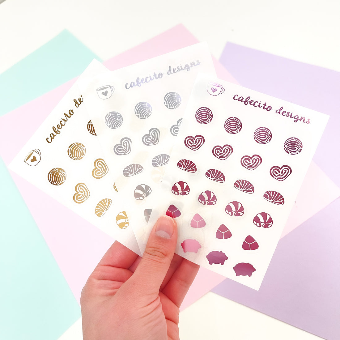 Pan Dulce | Mini Deco Foil Stickers