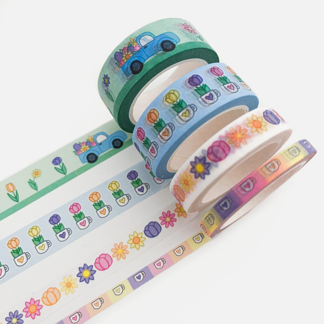 Floral Washi Tape Bundle