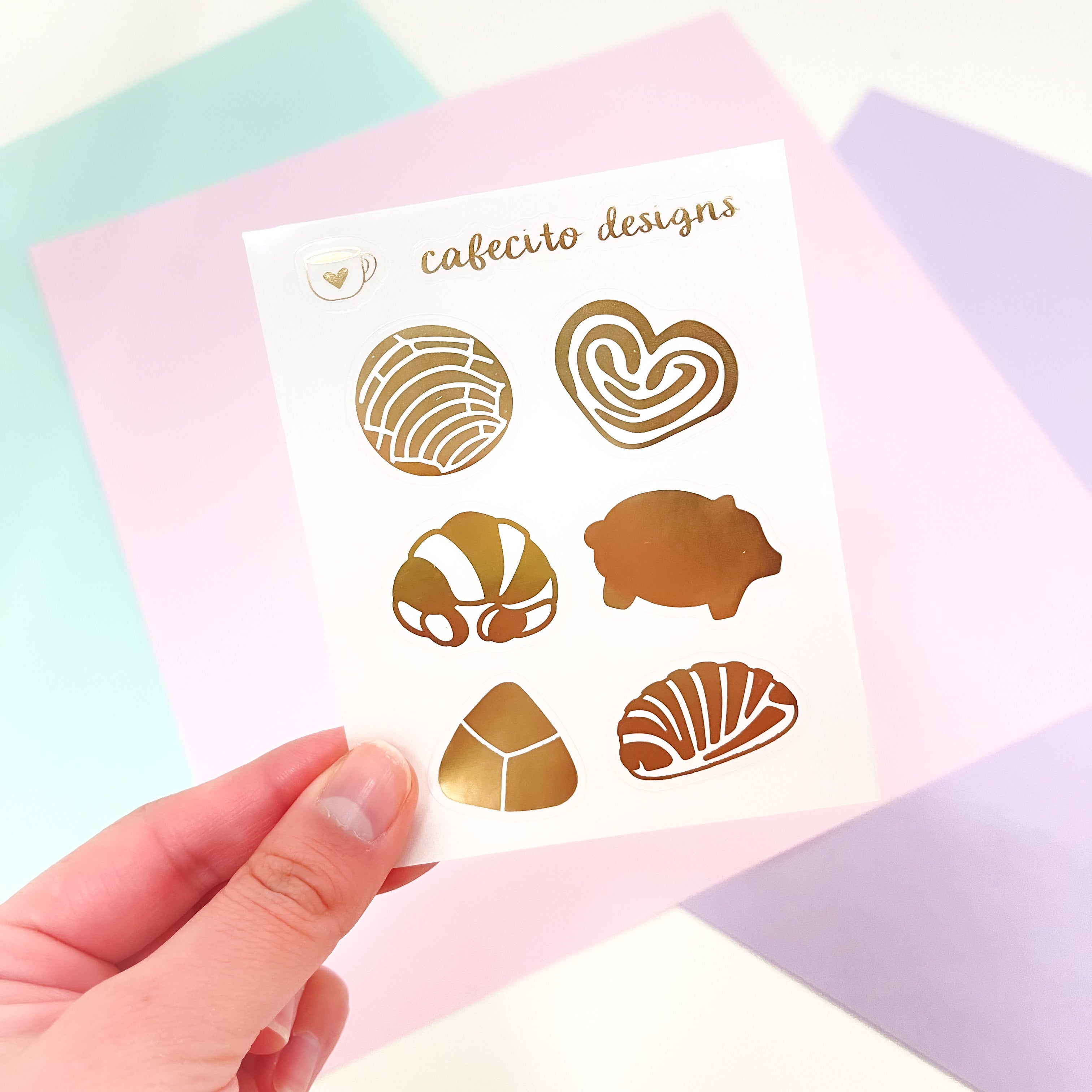 Pan Dulce | Large Deco Foil Stickers