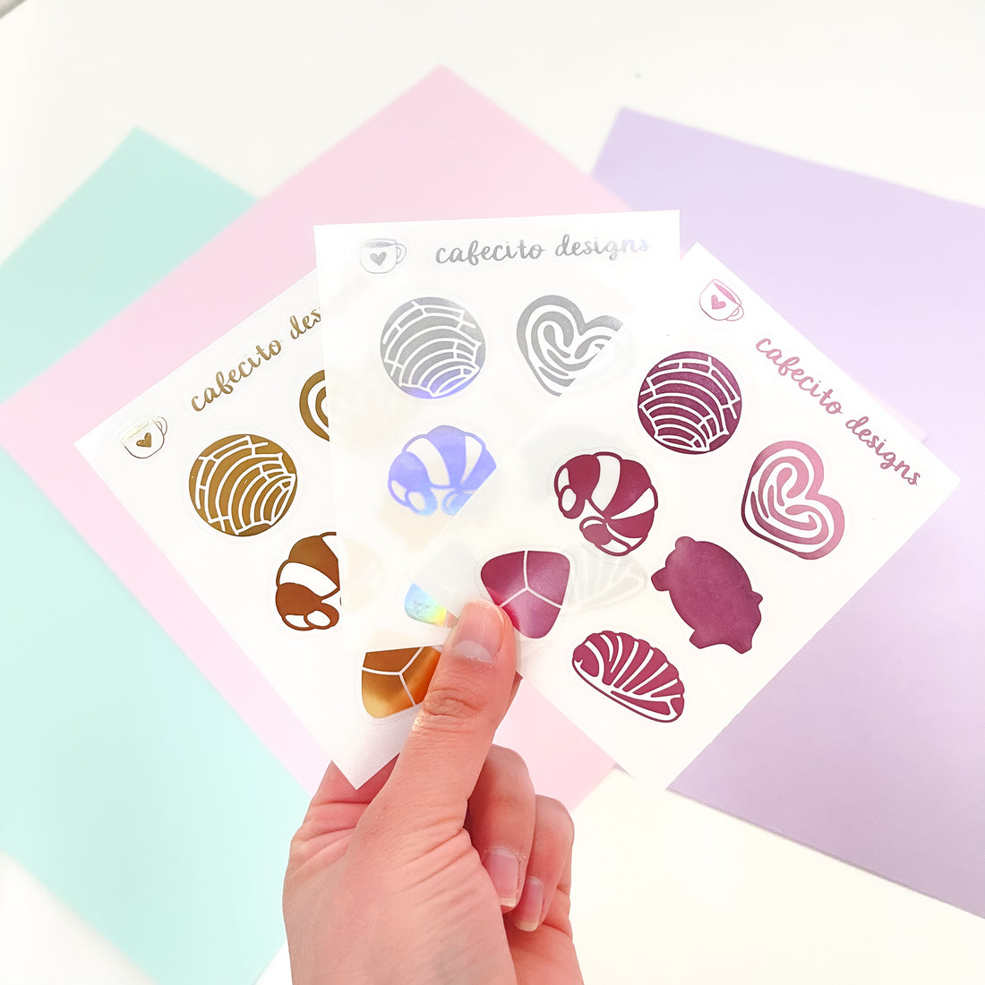 Pan Dulce | Large Deco Foil Stickers