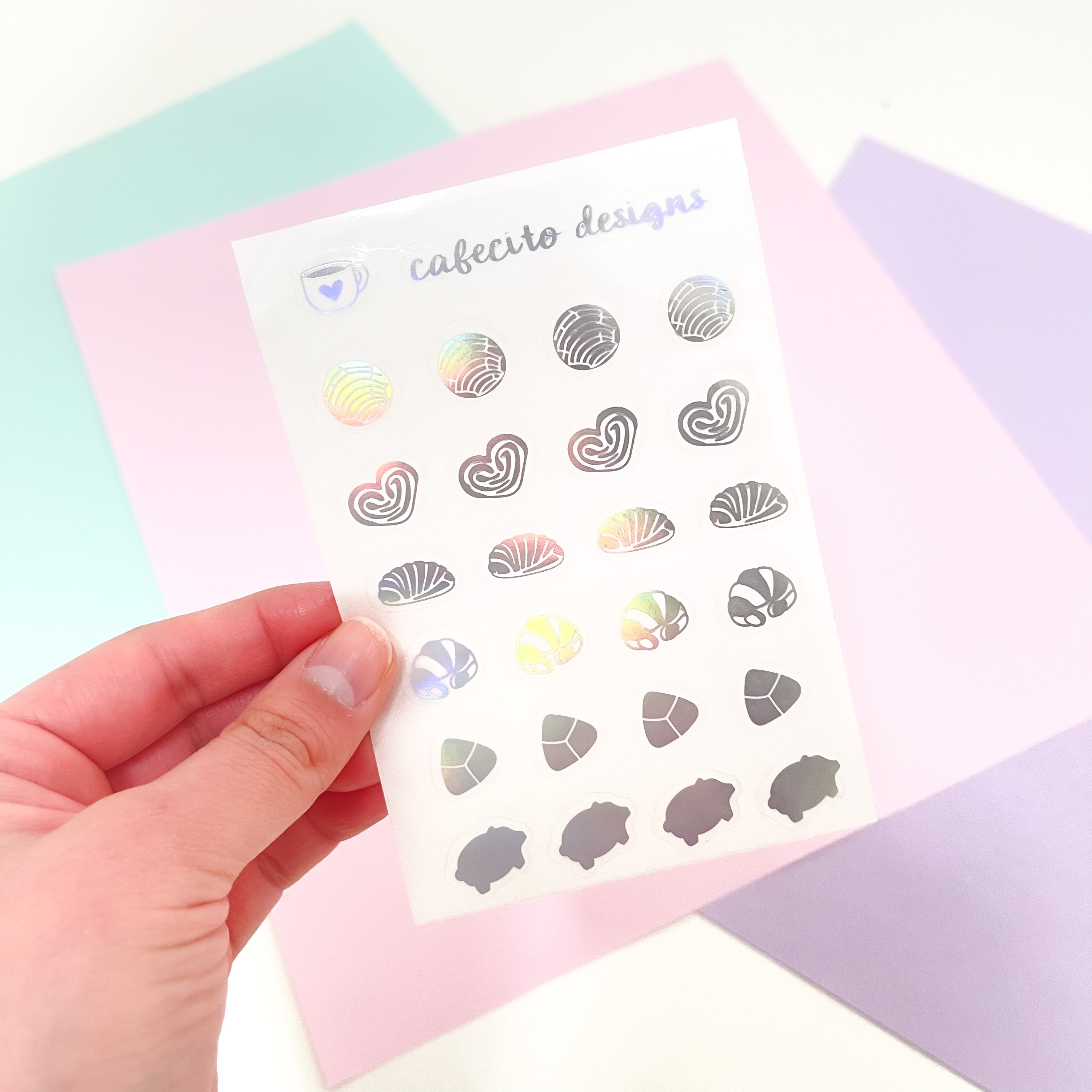 Pan Dulce | Mini Deco Foil Stickers