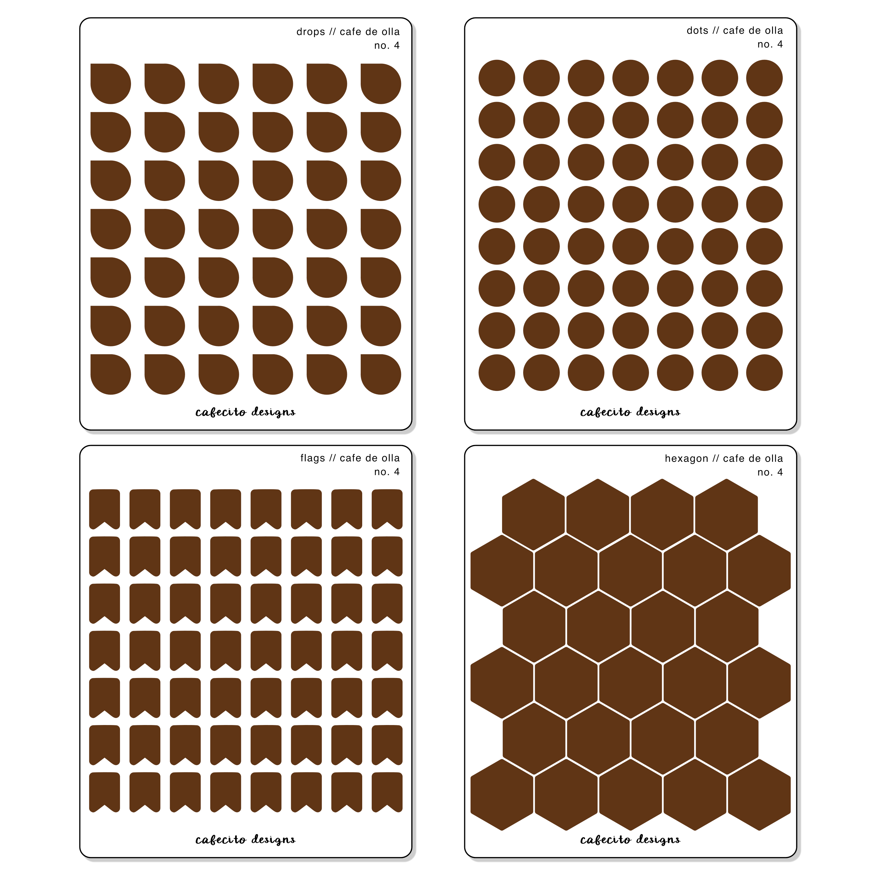 Cafe de Olla - Transparent Sticker Sheet