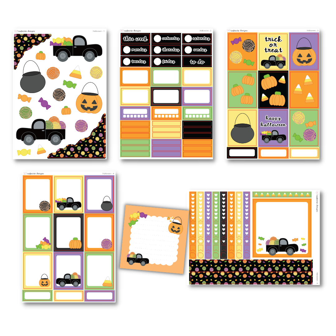 Halloween - Sticker Kit