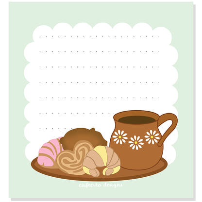 Pan y Cafecito - Sticker Kit