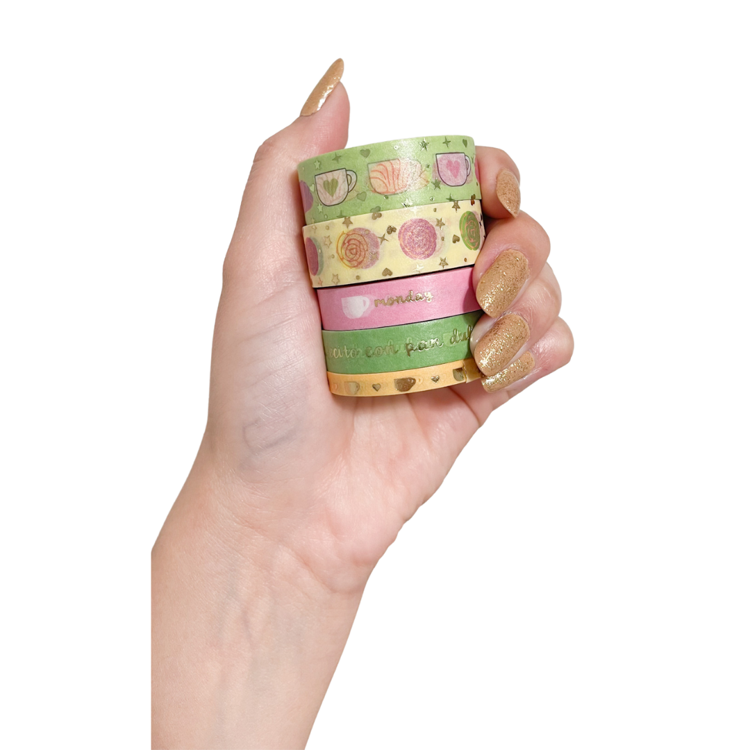 Spring with Cafecito Washi Tape Bundle