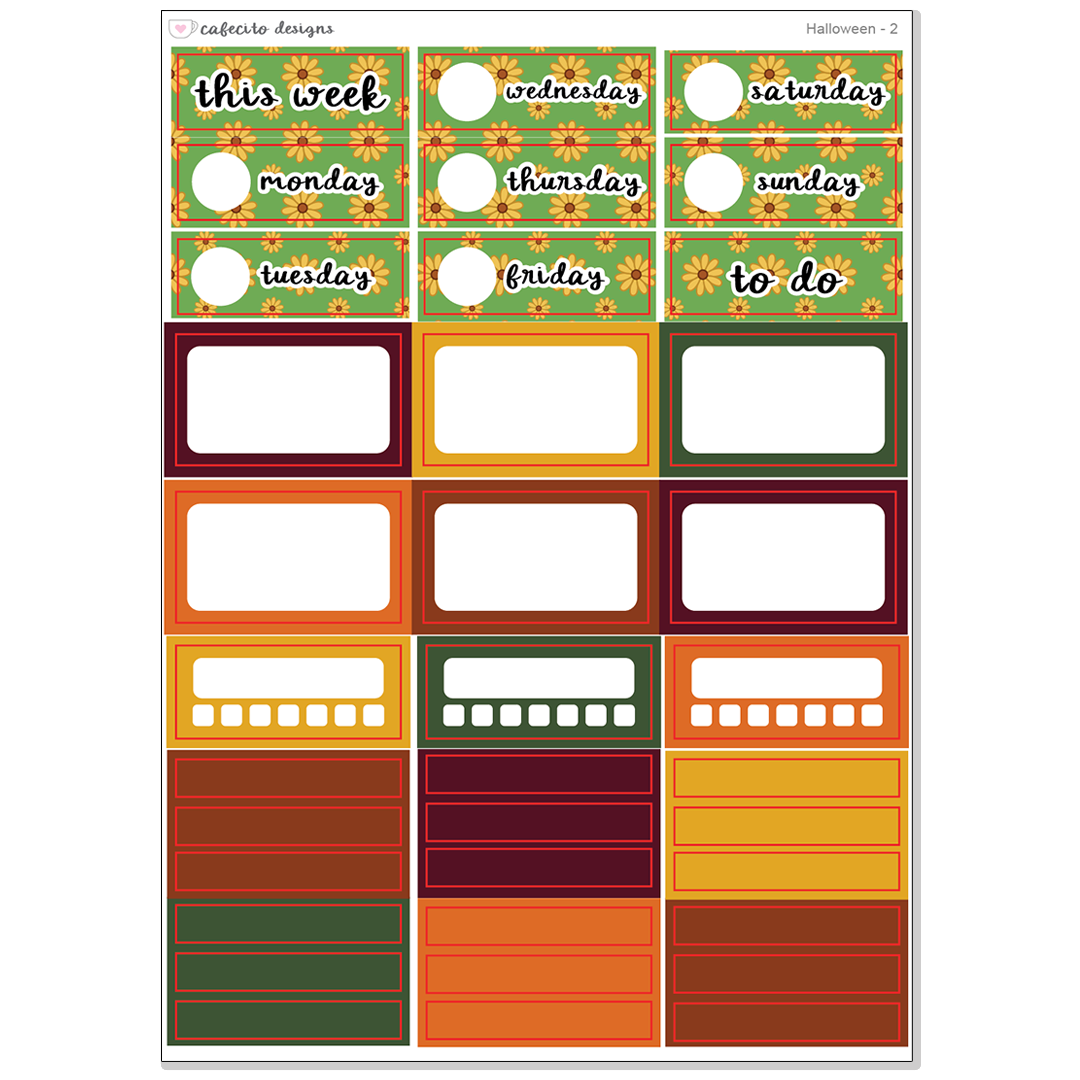 Fall Vibes - Functional Stickers