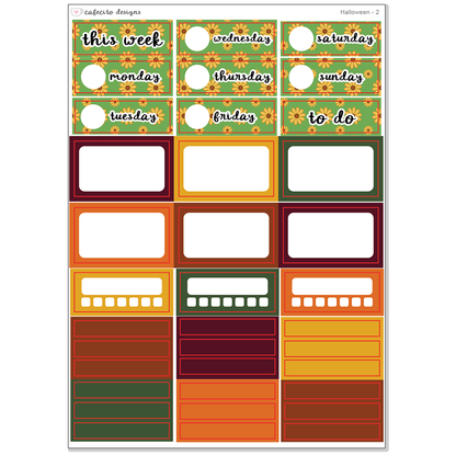 Fall Vibes - Functional Stickers