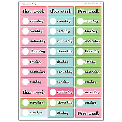 Strawberry Season - Collection Bundle