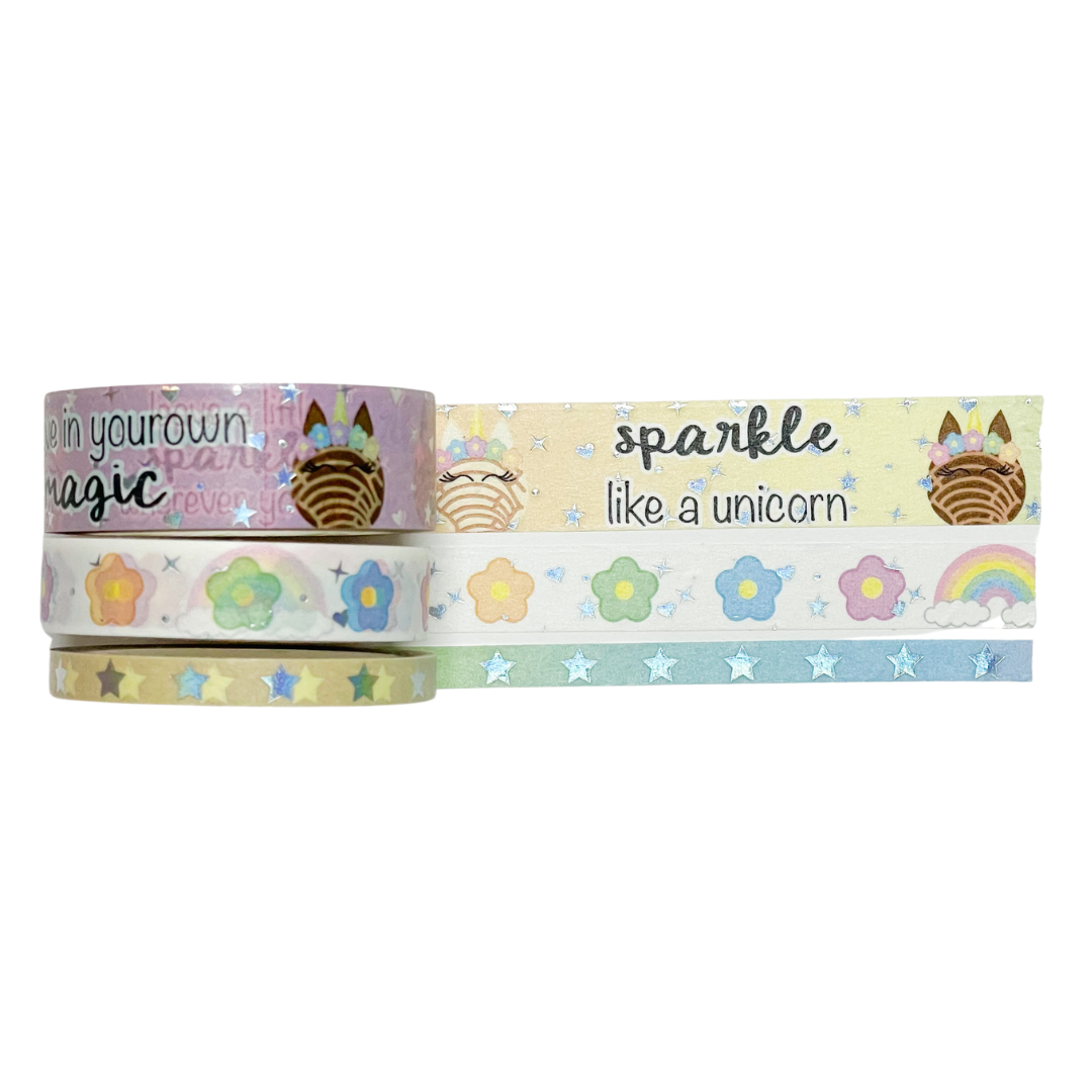 Unicorn Sparkles - Washi Tape Bundle