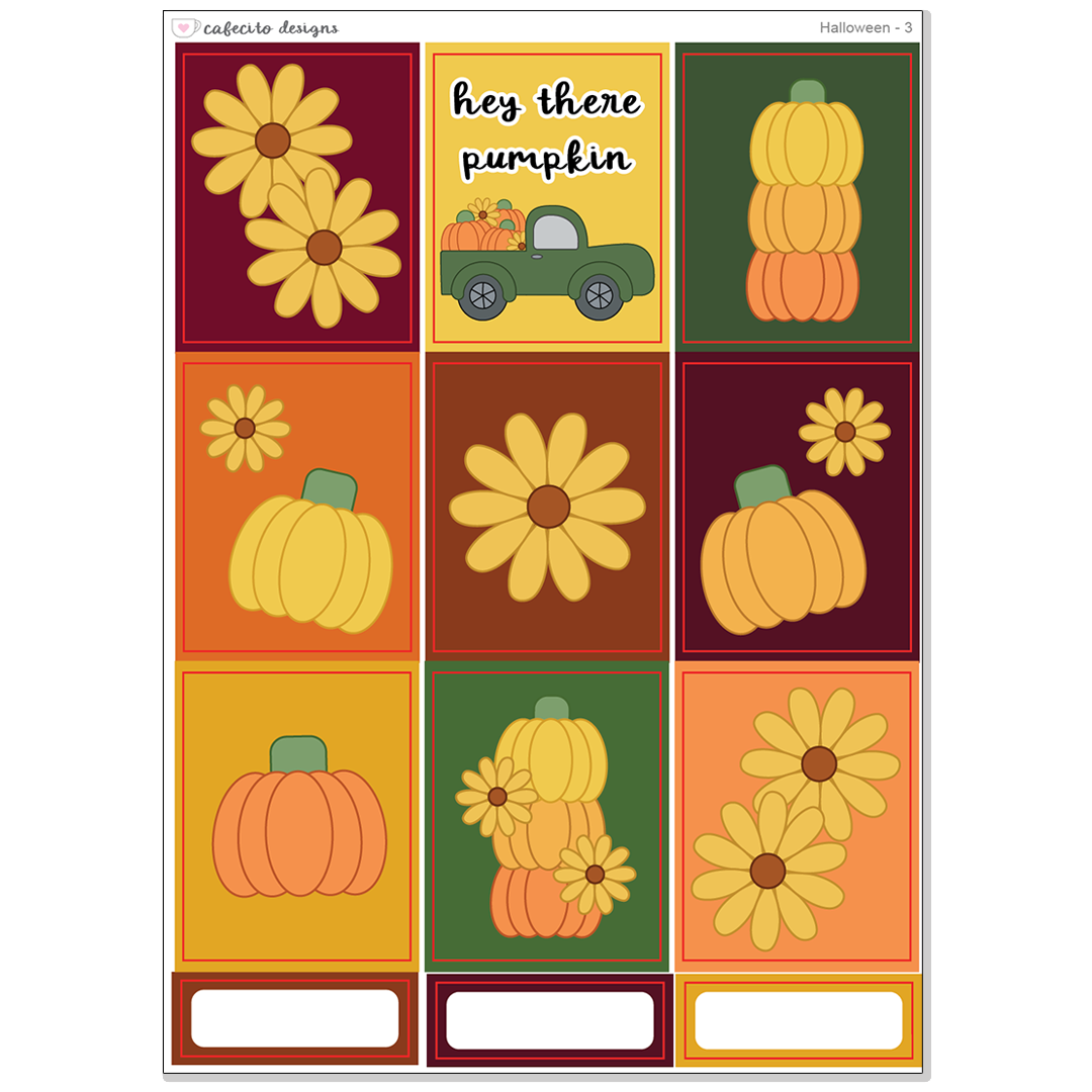 Fall Vibes - Functional Stickers