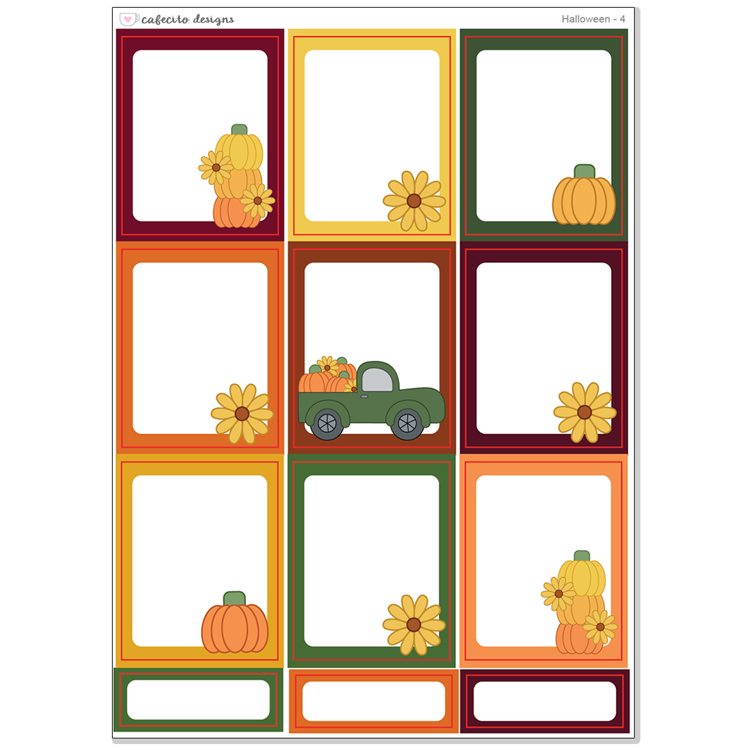 Fall Vibes - Functional Stickers