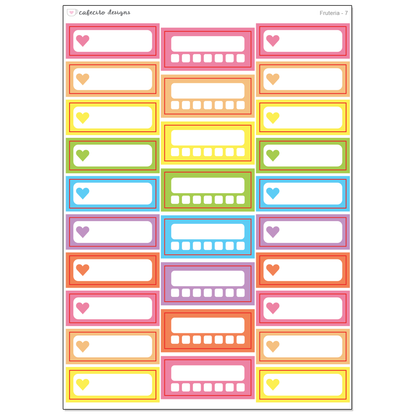 Fruteria - Functional Stickers