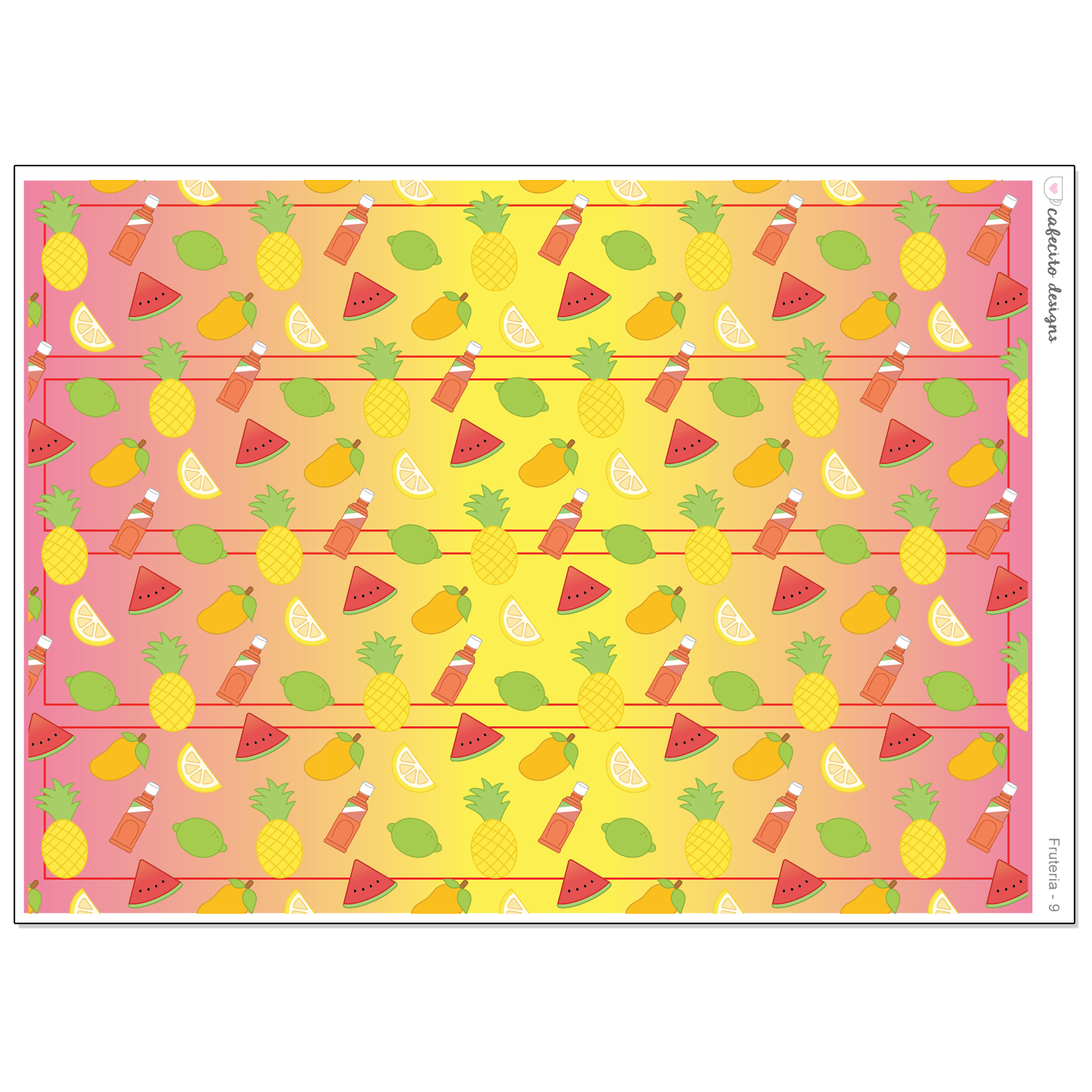 Fruteria - Functional Stickers