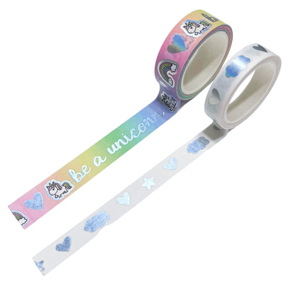 Rainbow Unicorn Washi Tape Bundle