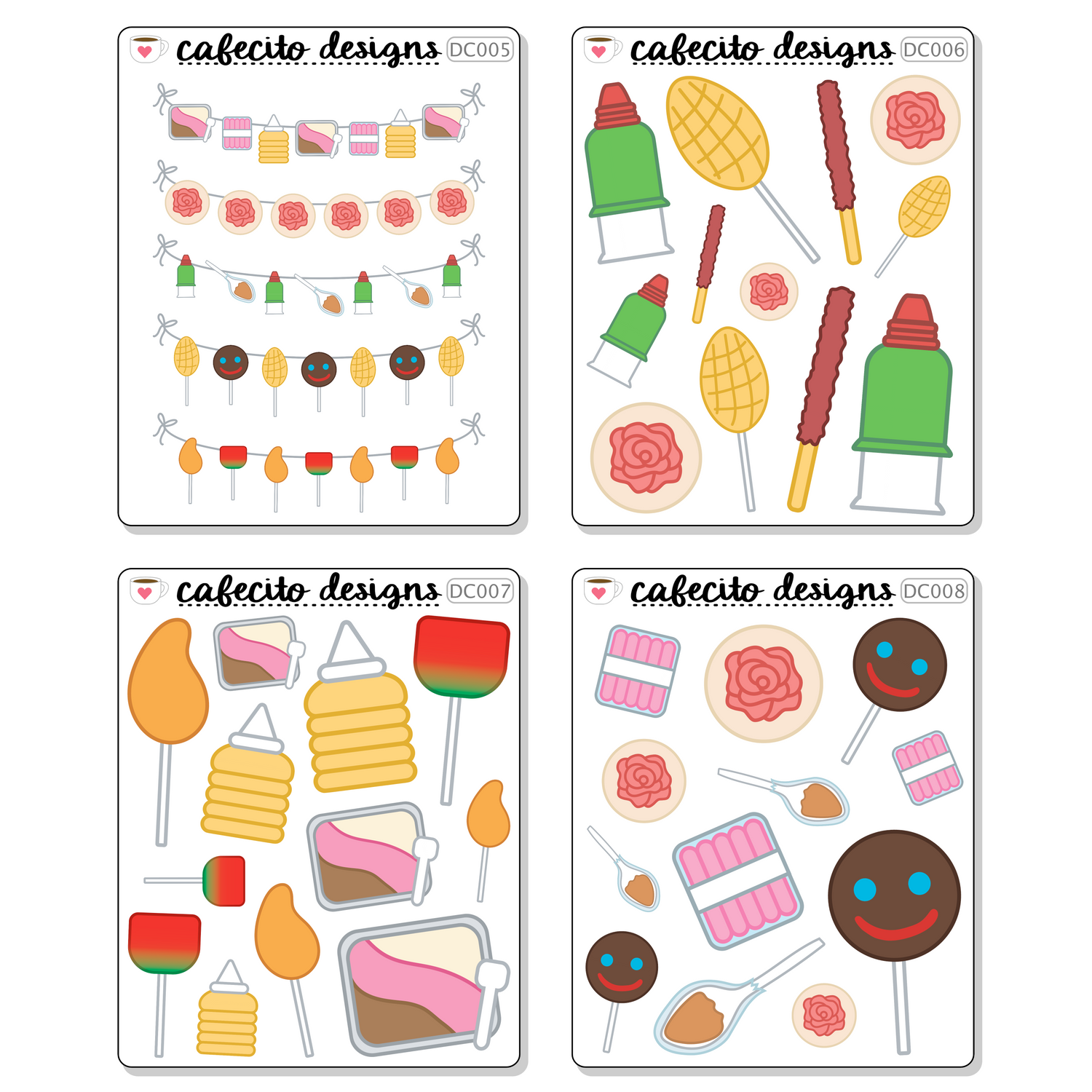 Dulceria - Deco Sticker Sheets
