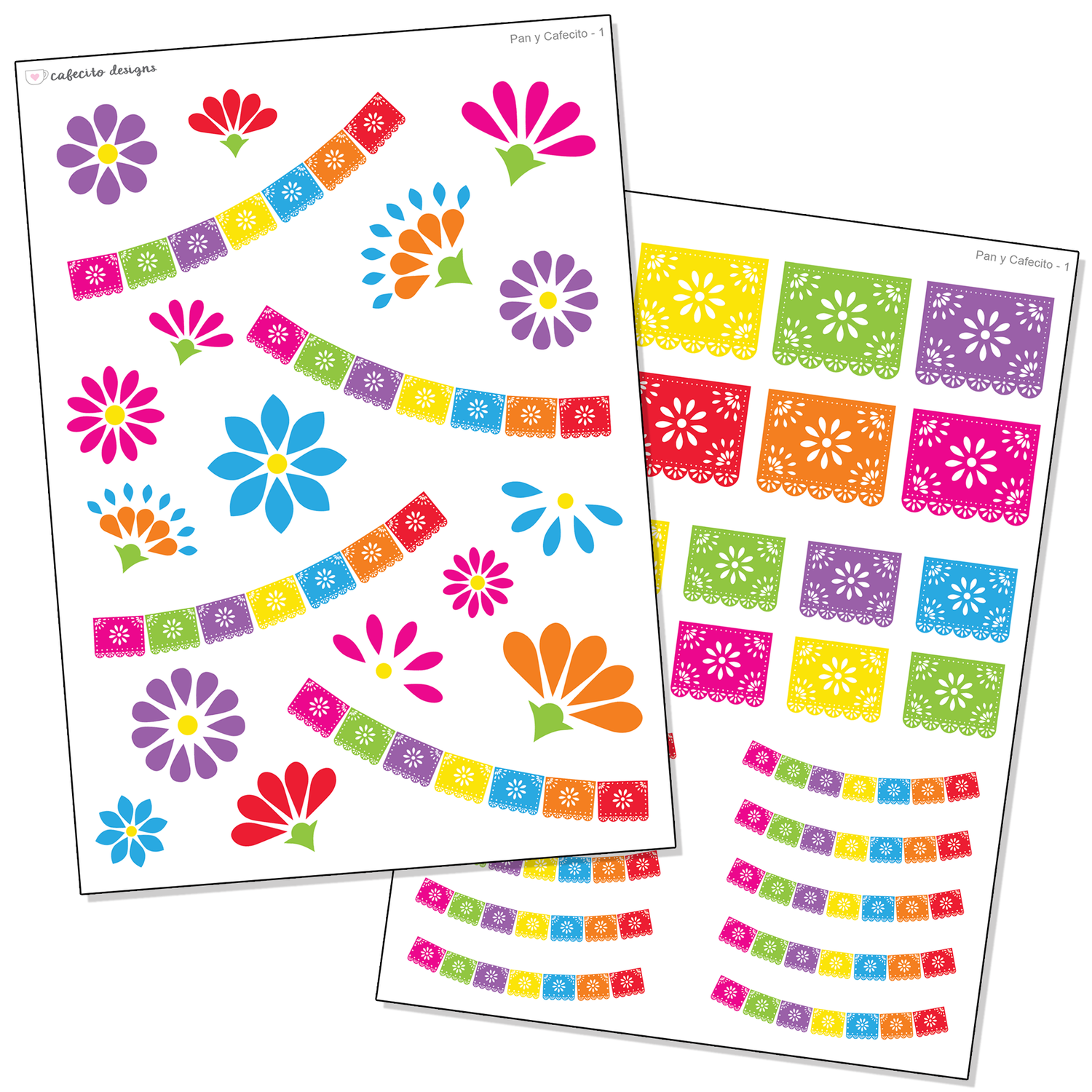 Fiesta de Flores - Sticker Kit
